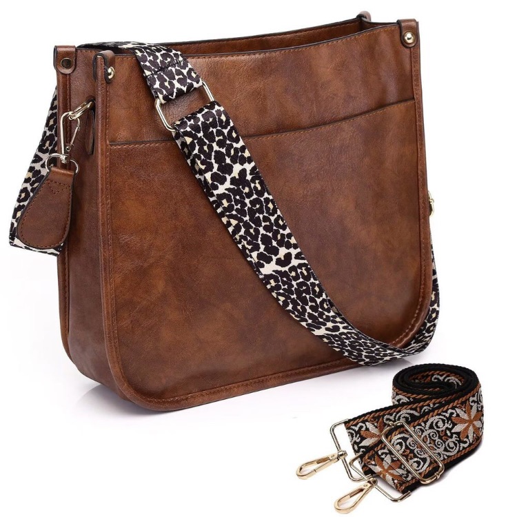 Vegan Leather Crossbody Bags, Crossbody Purse With Guitar Straps New